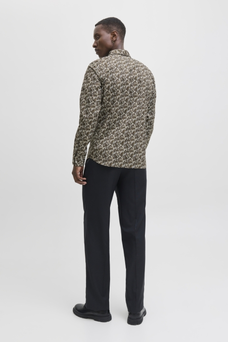 Jack & Jones jprblablackpool stretch aop ls shir
